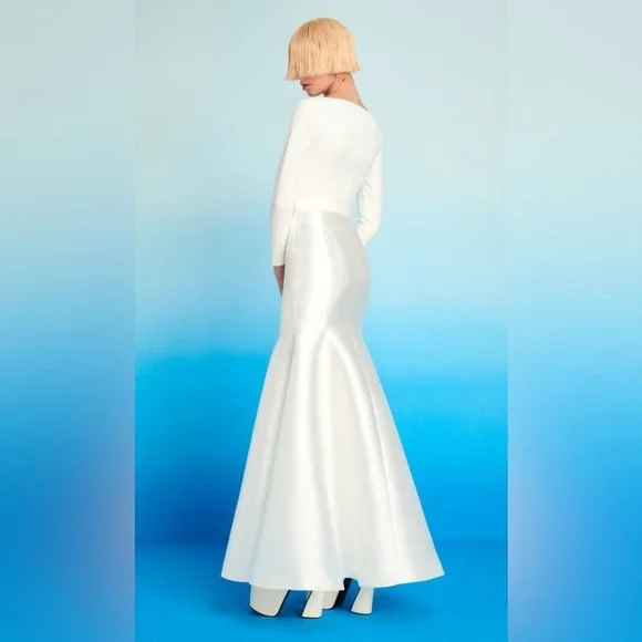 Solace London Mabel Belted Wedding Dress US 6 NWT - Picture 14 of 16